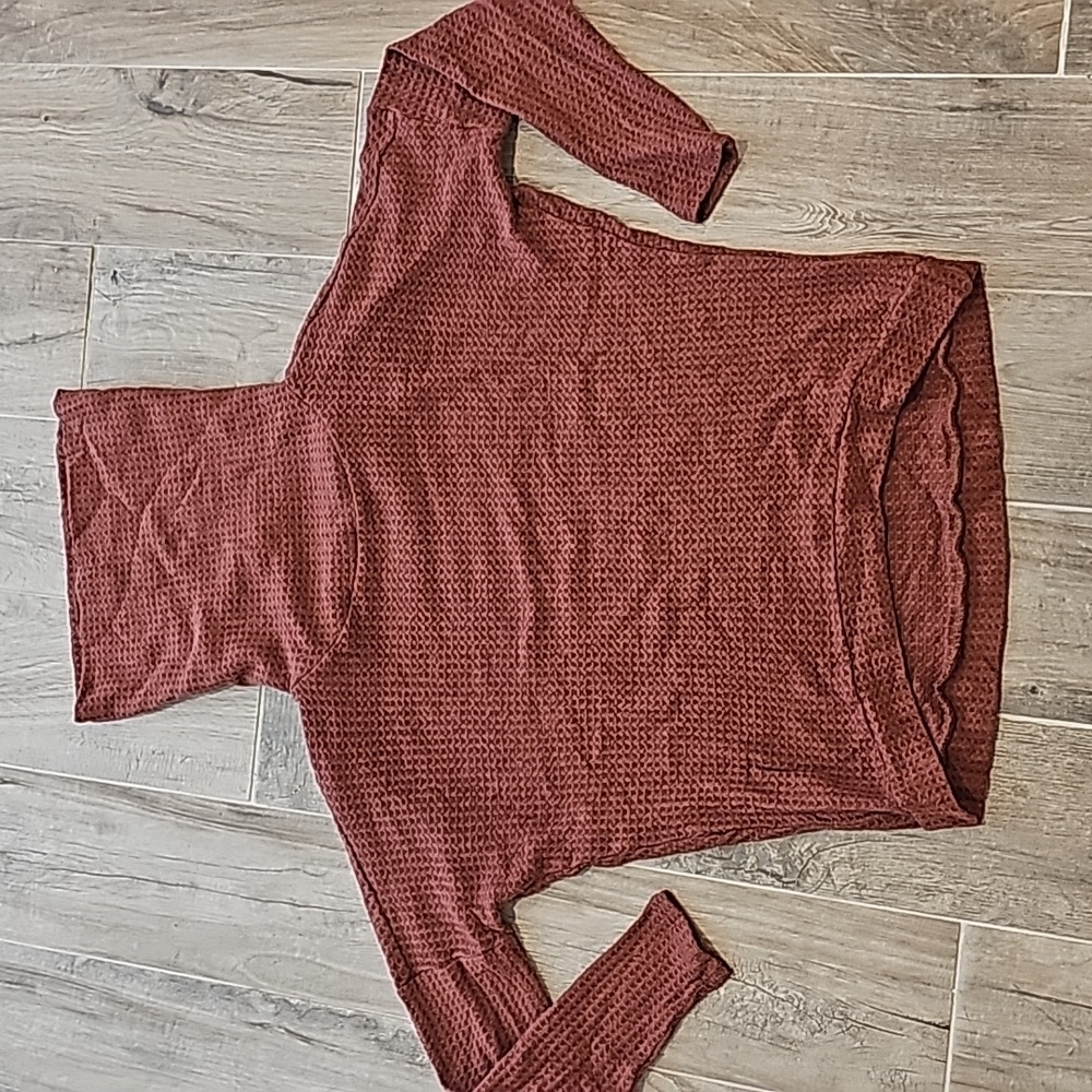 Express Turtle Neck Waffle Knit - image 1